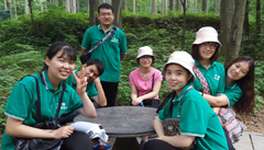 小伙伴徜徉山水間，感受清風(fēng)徐來！